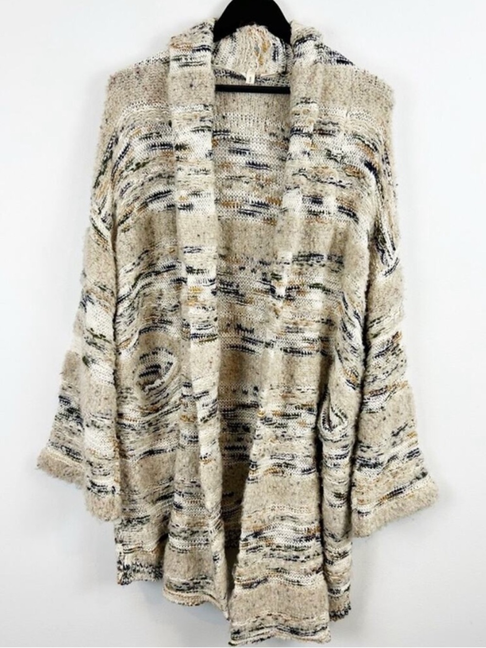 Moth Chunky Knit Cardigan Women's Size X-Small Cream Bohemian